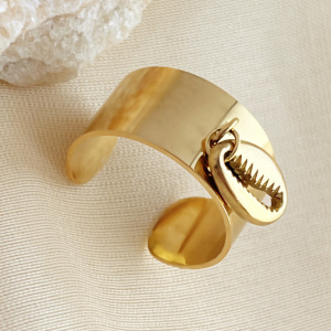 Bague Ajustable Pour Femme, Série Simple, Décontractée, En Acier Inoxydable, Couleur Or, Motif Tortue h5 Image4