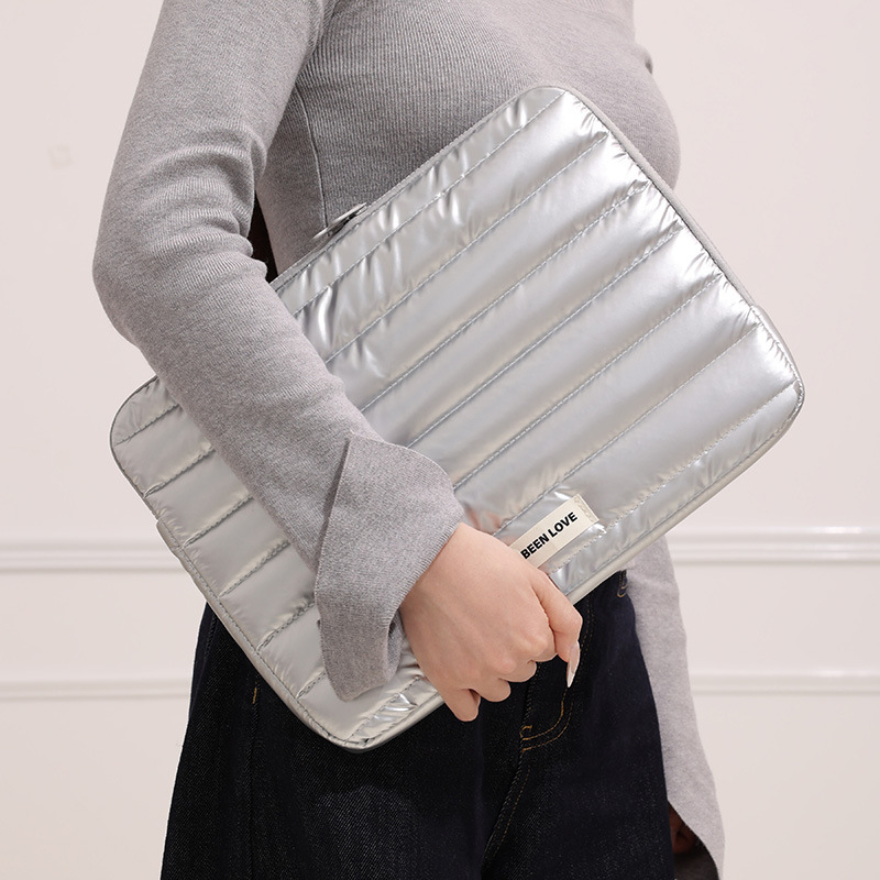 Sac À Main Simple En Nylon De Couleur Unie Pour Femme, 1 Pièce h5Image4