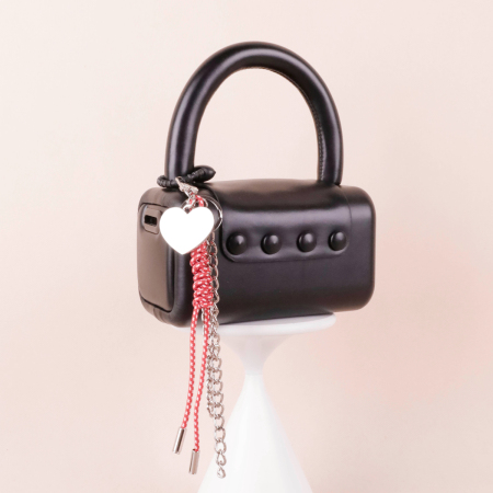 Breloques de sac pour femme en alliage géométrique rétro, série simple, 1 pièce 2