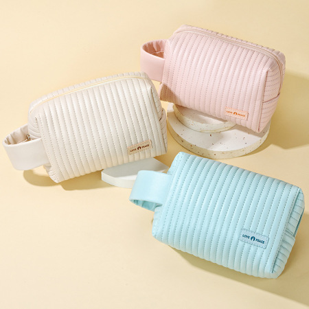 1 paire de sacs simples en PU de couleur unie pour femmes