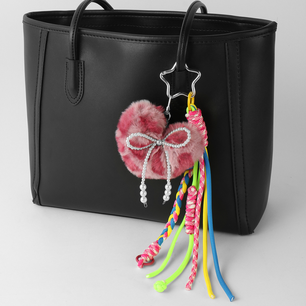 Breloques De Sac Pour Femme, Série Simple, Style Rétro, En Alliage, Sans Placage, Perle Artificielle Image8