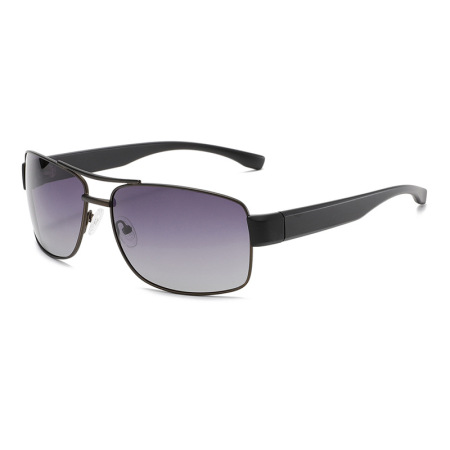 Lunettes de soleil pour femmes, série simple, couleur unie, en alliage, 1 pièce
