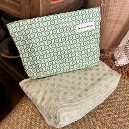 Sac pour femme en polyester à fleurs naturelles, série romantique, 1 pièce
