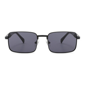 Lunettes De Soleil Pour Femmes, Série Simple, Couleur Unie, En Alliage, 1 Pièce h5 Image3