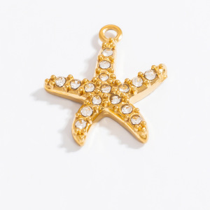 1 Paire De Pendentifs Simples Pour Femmes, Collection Daily Turtle, En Acier Inoxydable Étanche Couleur Or, À Personnaliser Soi-Même h5 Image6