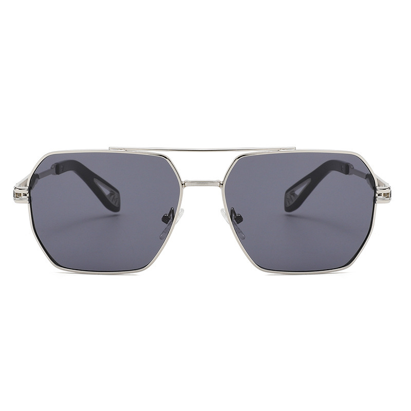 Lunettes De Soleil Simples En Plastique De Couleur Unie Pour Femmes, 1 Pièce Image3