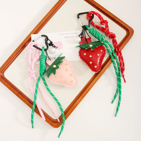 1 pièce de breloques de sac pour femme en PU, série Simple, motif plante quotidienne