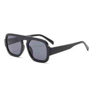 Lunettes De Soleil En Plastique À Imprimé Léopard Pour Femme, Série Simple, 1 Pièce h5 Image3