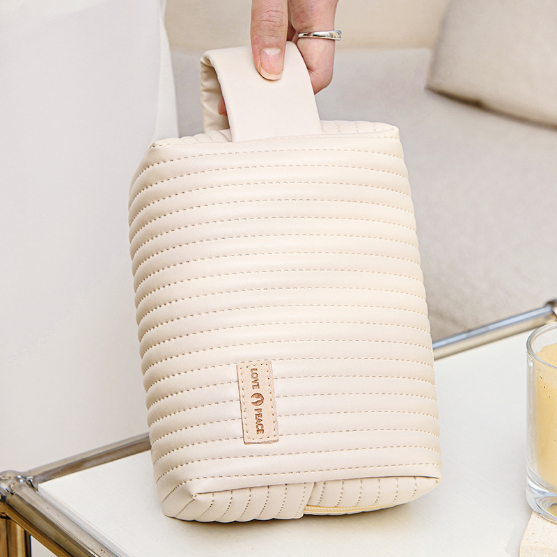 1 Paire De Sacs Simples En Pu De Couleur Unie Pour Femmes Image4