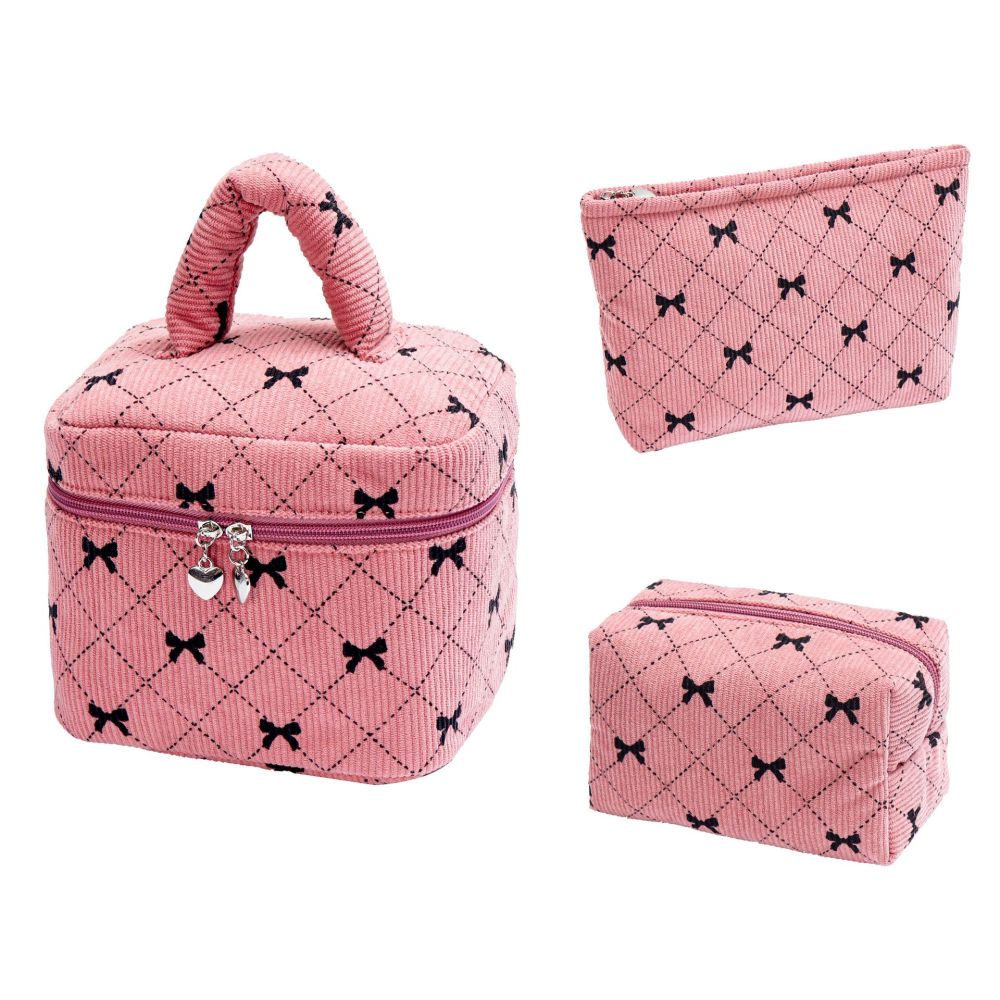 1 Paire De Sacs Pour Femme En Coton Avec Nœud Papillon, Série Luxueuse Image6