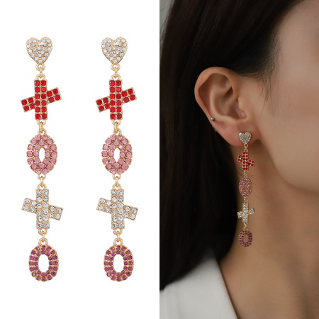Colliers superposés en alliage pour femmes, série romantique, motif cœur doux, 1 pièce 2