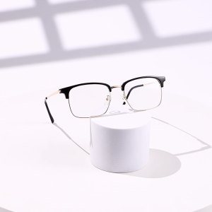 1 Paire De Lunettes Décontractées Semi-Montées Carrées Anti-Lumière Bleue h5 Image7