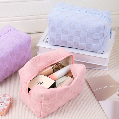 1 paire de sacs pour femmes en polyester de couleur unie, série romantique 2
