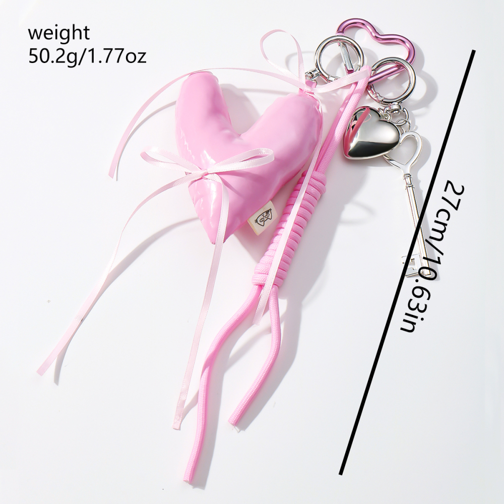 Breloques De Sac Pour Femme En Alliage, Série Simple, Nœud Papillon Doux, 1 Pièce h5Image12