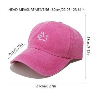 Chapeaux Pour Femmes En Coton À Motif Animal Simple, Série Simple, 1 Pièce h5 Image8