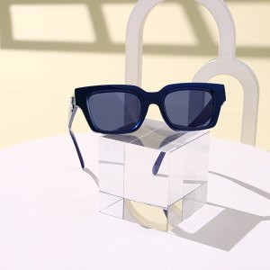 Lunettes De Soleil En Plastique À Imprimé Léopard Pour Femme, Série Simple, 1 Pièce h5 Image4