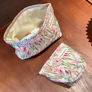 Sac Pour Femme En Polyester, Motif Végétal Naturel, Série Romantique, 1 Pièce h5 Image6