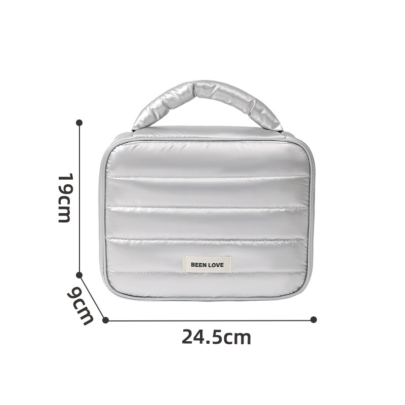 Sac À Main Simple En Nylon De Couleur Unie Pour Femme, 1 Pièce h5Image11