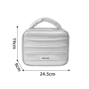 Sac À Main Simple En Nylon De Couleur Unie Pour Femme, 1 Pièce h5 Image11