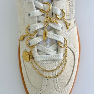 1 Paire De Pendentifs Rétro En Acier Inoxydable Plaqué Or  Pour Femme, Série Simple h5 Image4