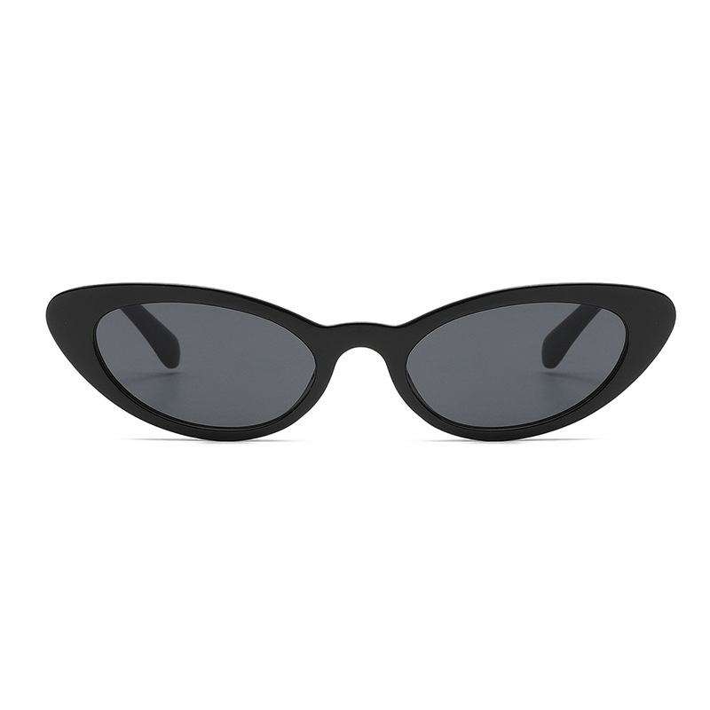 Lunettes De Soleil Simples En Plastique De Couleur Unie Pour Femmes, 1 Pièce h5Image5