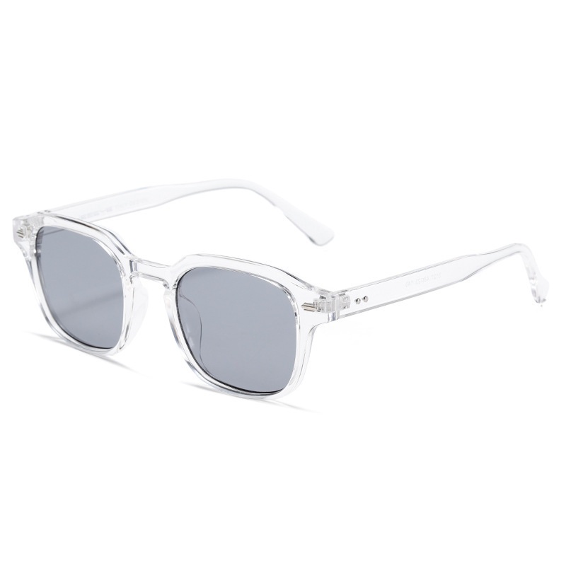 Lunettes De Soleil Pour Femmes, 1 Pièce, Série Simple, Décontractées, Couleur Unie, En Plastique Image5