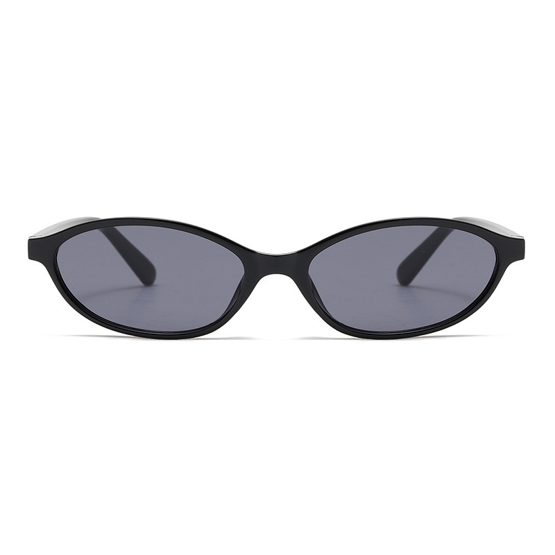 Lunettes De Soleil Simples En Plastique De Couleur Unie Pour Femmes, 1 Pièce h5Image8