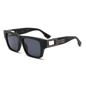 Lunettes De Soleil Simples En Plastique De Couleur Unie Pour Femmes, 1 Pièce h5 Image5