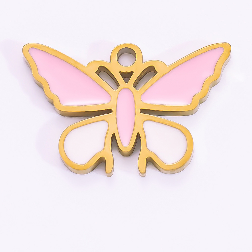 Pendentif Femme En Acier Inoxydable Doré, Étanche, En Forme De Cœur, Avec Huile Sweet Drop (1 Pièce) - Collection Romantique h5Image6
