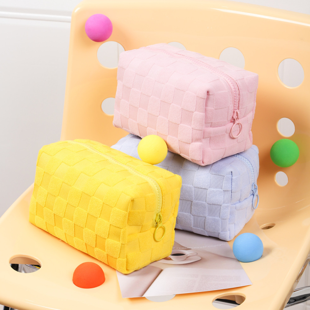 1 Paire De Sacs Pour Femmes En Polyester De Couleur Unie, Série Romantique Image4