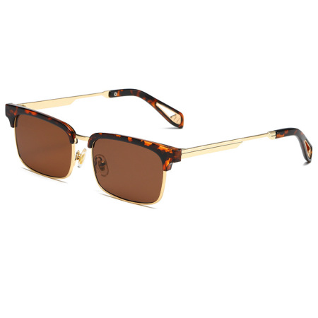 Lunettes de soleil simples en plastique de couleur unie pour femmes, 1 pièce