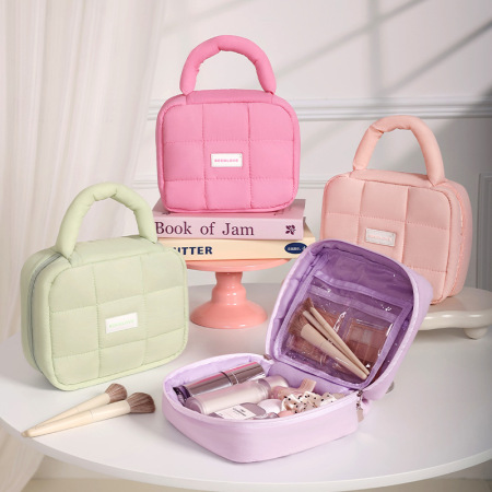 1 Paire De Sacs Pour Femme En Tissu Géométrique Simple 2