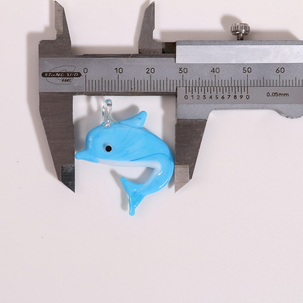 Pendentifs En Verre Oceanic Dolphin Diy Pour Femme Image5