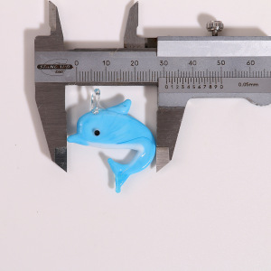 Pendentifs En Verre Oceanic Dolphin Diy Pour Femme h5 Image5