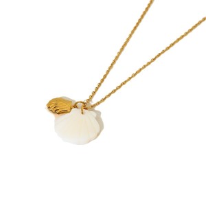 Colliers Pour Femmes Avec Pendentif Étoile De Mer Et Coquillage De La Série Ocean h5 Image5