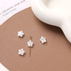 Perles De Verre Transparentes Et Éblouissantes En Forme D'Étoile Pour Bijoux À Faire Soi-Même h5 