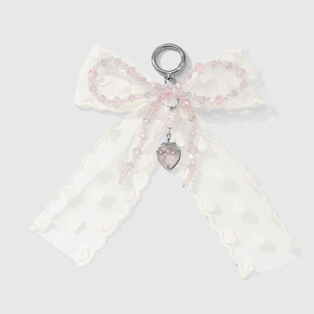 Breloques De Sac En Dentelle Avec Nœud Papillon 