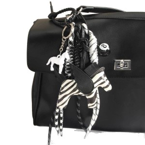 1 Pièce De Breloques De Sac Pour Femme En Pu, Série Simple, Motif Animal Quotidien h5 Image6