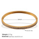 Bracelet en or et zirconium blanc/2 