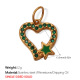 Pendentif en or et diamant vert/8 Image9