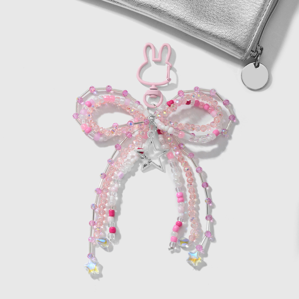 Charms De Sac En Forme De Nœud Perlé h5Image4