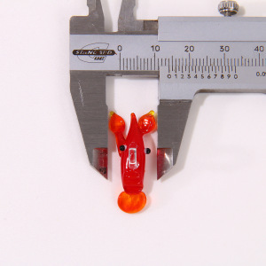 1 Pièce De Perles De Verre En Forme De Homard De Vacances Pour Bijoux À Faire Soi-Même h5 Image5
