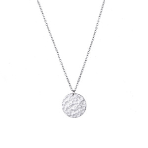 Collier Simple Pour Femme, 1 Pièce, En Acier Inoxydable, Couleur Or, Étanche, Avec Chaîne Simple. h5 