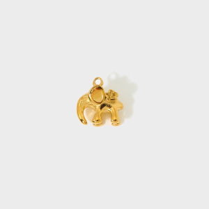 Pendentif Créatif En Acier Inoxydable Doré Étanche À Faire Soi-Même h5 Image5