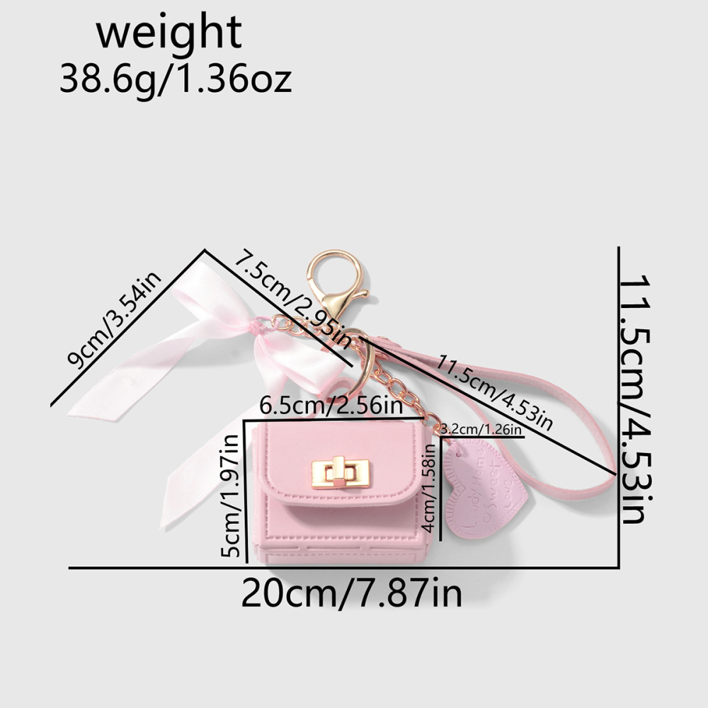 Mini Breloques De Sac En Forme De Nœud Papillon h5Image6