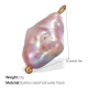 Pendentif en perles d'eau douce colorées Image13