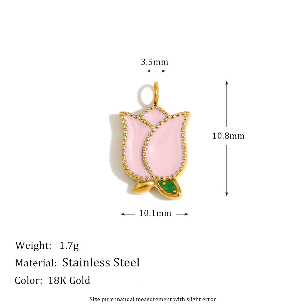 Accessoires De Bricolage En Acier Inoxydable Rose Aéré Et Étanche, Sensation Haut De Gamme Image5