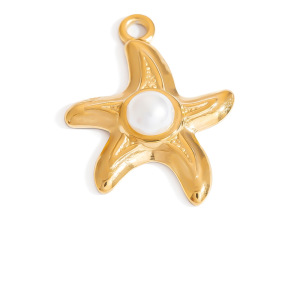 Pendentif Tortue Mignon En Acier Inoxydable Couleur Or Pour Femme, Série Simple, 1 Pièce h5 Image9