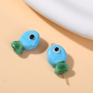 Perles De Verre Fantaisie En Forme De Poisson Océanique Pour Bijoux À Faire Soi-Même h5 