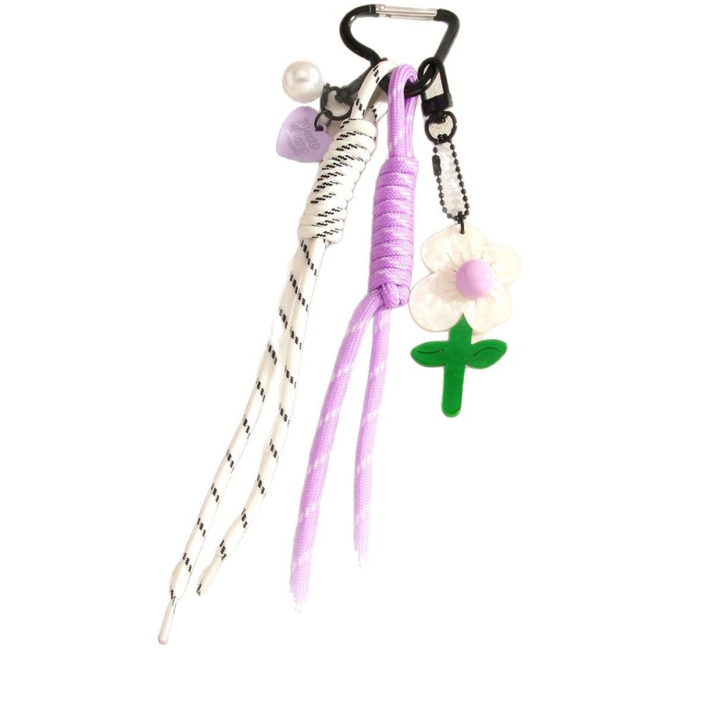 1 Pièce De Breloques De Sac Pour Femme En Résine, Série Simple, Motif Fleur Douce Image6